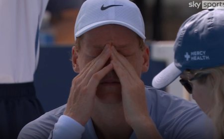 Carlos Alcaraz writes heartfelt two-word message to Jannik Sinner as he wins Cincinnati Open