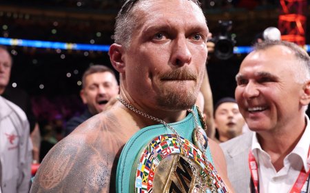‘Don’t push the horses’ – Oleksandr Usyk’s team releases statement on Ukrainian’s future after injury setback