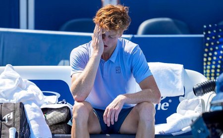 Jannik Sinner retires from Cincinnati Open final against Carlos Alcaraz, stuns crowd after just 5 games