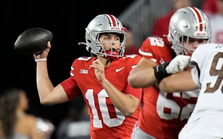 Ohio State names Julian Sayin starting quarterback for Texas game