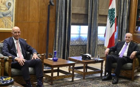 美国特使在黎巴嫩采取行动解除真主党武装后声称：轮到以色列“做出承诺”