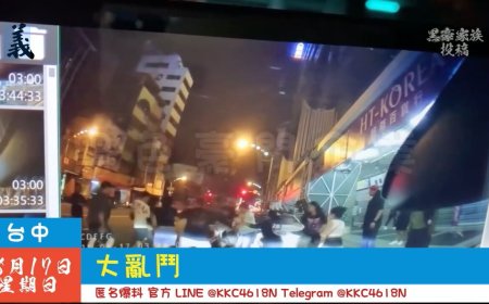 台中「東協廣場」深夜大亂鬥！　4移工慶印尼國慶鬥毆