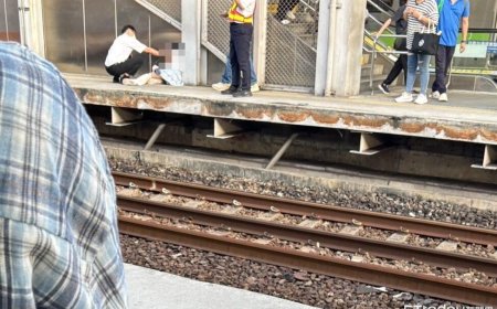 桃園車站驚傳女子落軌　自強號急煞「1秒搶命」警方要法辦了