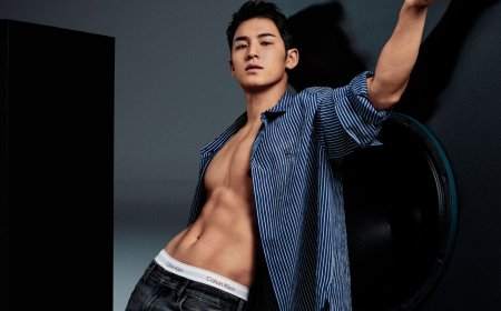 SEVENTEEN金珉奎太辣！大秀冰塊腹肌演繹CK秋季丹寧性感爆棚