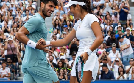 ‘Still waiting for those Spanish words’ – Emma Raducanu and Carlos Alcaraz exchange messages after US Open ‘fun’