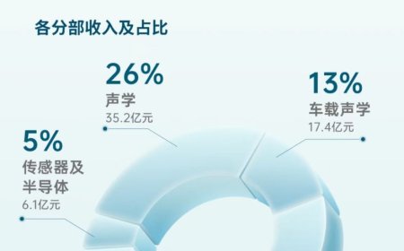 瑞声科技：2025 上半年营收 133.2 亿元同比增长 18.4%，净利润同比增长 63.1%