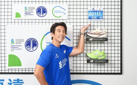 渣打台北公益馬拉松　運動型男修杰楷領跑全新11K挑戰組
