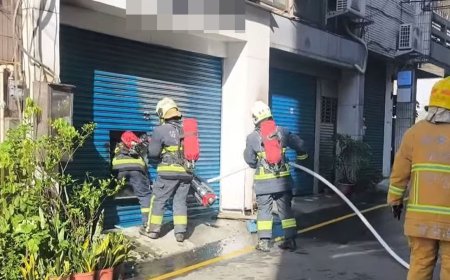 苗栗男亂丟菸蒂害2店面起火燒毀　監視器錄下罪行判拘役50天