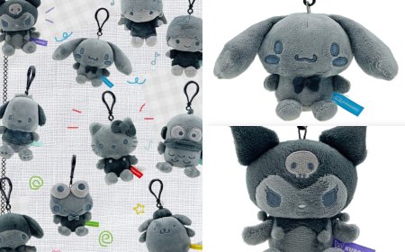 Sanrio灰燼色來襲！Kitty、酷洛米全換上「黑灰時髦新衣」萌翻粉絲