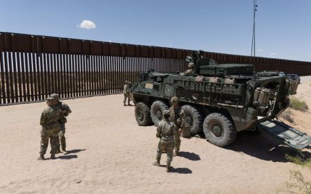 Pentagon unveils new medal for troops deployed in Trump’s southern border crackdown