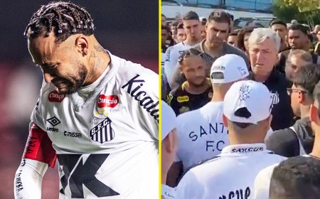 ‘Looked a broken man’ – Neymar ‘threatened with violence’ by angry fans days after worst ever defeat
