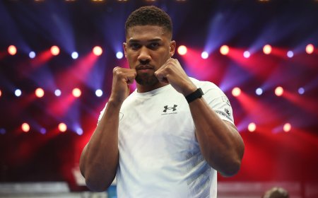 Anthony Joshua’s new likely return date revealed by Eddie Hearn after Jake Paul snub