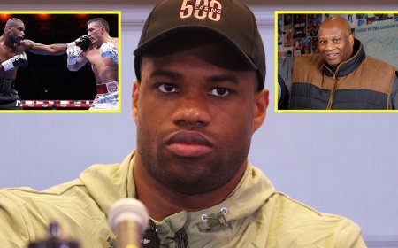 Daniel Dubois defends dad and pre-fight party as he speaks for first time since crushing Oleksandr Usyk defeat