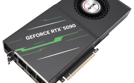 AFOX 元富推出首批两款 RTX 50 系显卡：涡轮 5090 与双风扇 5060