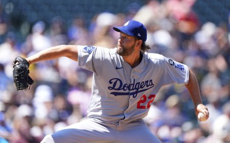 大谷休兵缺陣、克蕭力投奪第8勝　道奇9比5擊退洛磯