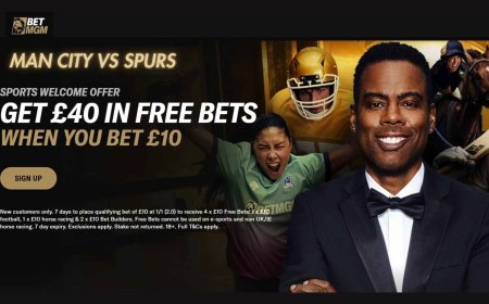 BetMGM welcome offer: Bet £10, Get £40 in Free Bets ahead of Man City v Spurs