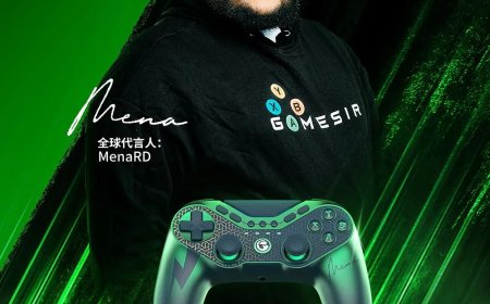 MenaRD 联名款：盖世小鸡新九尾狐游戏手柄亮相，已进入精密调试阶段