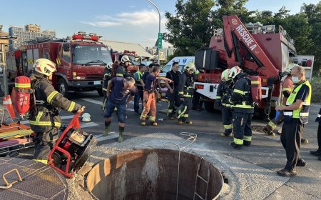 2越籍移工下水道施工暈倒！1人送醫搶救不治