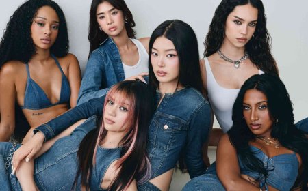 HYBE女團KATSEYE耍辣！穿上Gap秋冬低腰牛仔褲　每套Y2K穿搭都帥出圈