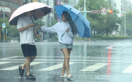 「劍魚」變強明天升級中颱　午後雷雨一路下到周六