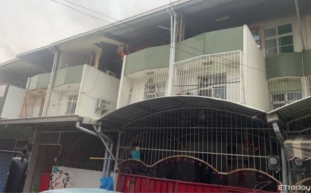 快訊／台南永康鐵皮加蓋民宅起火　20分鐘撲滅火勢無人受困