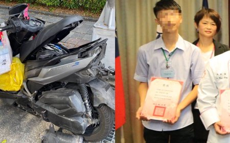 獨／總統獎特教生變助教超勵志　返校拿手機竟遭無照男撞死