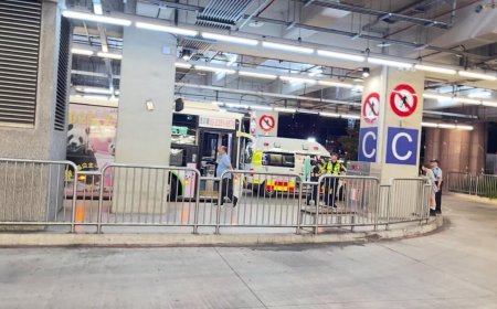 鑽車縫失敗太丟臉！台中騎士狂追公車　安全帽K司機打到骨折