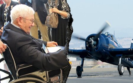 America's last surviving WWII ace Navy fighter pilot Donald McPherson dies at 103 years old