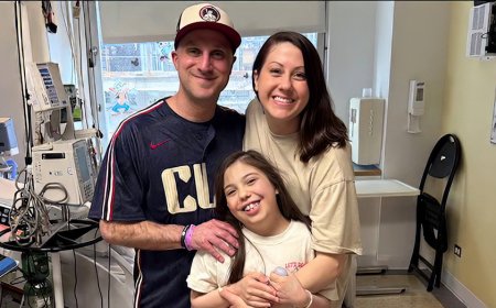 Parents of girl whose touching heart transplant story went viral thank donor family for gift of life