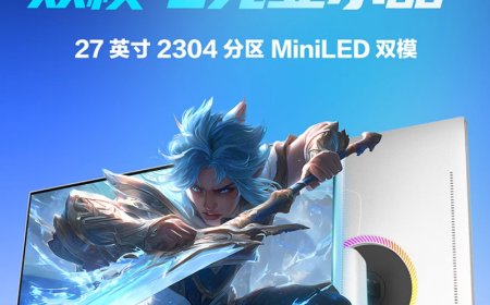 4K 160Hz / FHD 320Hz 双模 + 双扬 + 光线传感器，2599 元联合创新推出 27 英寸显示器“GA27V1M”