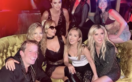 Bijou Phillips Parties With Kyle Richards and Mauricio Umansky