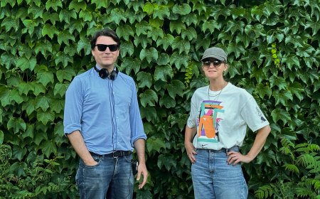 How Benjamin and Jodie Caron Went from Playing Business in Their Childhood Home to Launching Square Eyed Pictures