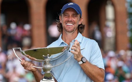 Tommy Fleetwood wins Tour Championship for 1st PGA victory and $10M prize at East Lake