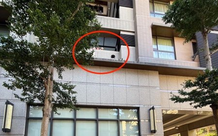 中和男撿盆栽失足「2樓陽台墜人行道」　頭部重創開刀搶救