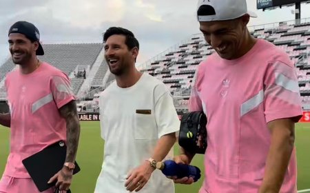 梅西「名錶三人組」出巡　389萬「錶王」萬年曆綠得優雅