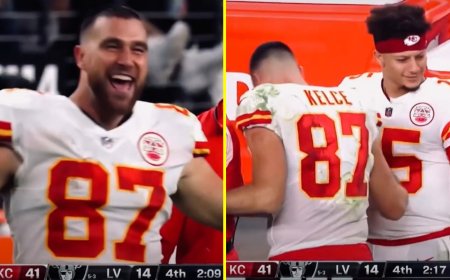 Patrick Mahomes and Travis Kelce showed true feelings on new Chiefs signing in hilarious viral moment