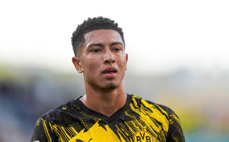 Jobe Bellingham’s father confronts Borussia Dortmund sporting director after half-time substitution