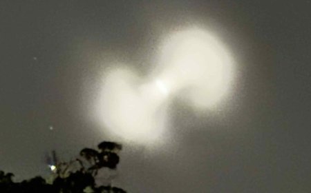 UFO mania grips small town after mysterious glowing object sighting goes viral