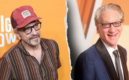 Comedian Marc Maron says he's 'always had a problem' with Bill Maher, calling him 'desperate'