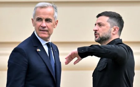 加拿大总理卡尼会见泽连斯基，支持乌克兰安全保障