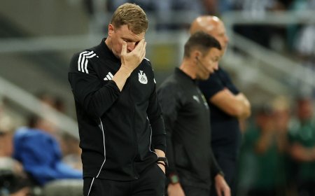 ‘Threatening’ – Eddie Howe issues worrying injury update on Newcastle United duo Sandro Tonali and Joelinton