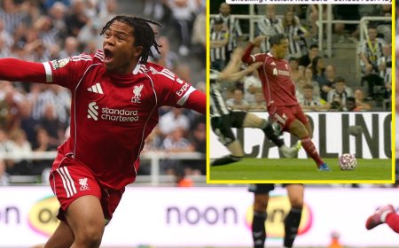 Alan Shearer slams ‘stupid’ Anthony Gordon after red card as Liverpool break Newcastle hearts in Premier League thriller