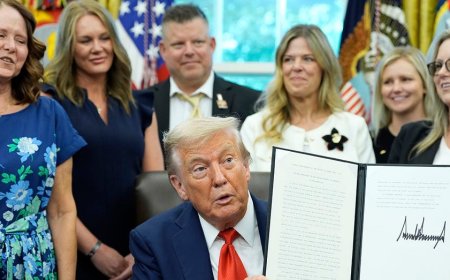 Trump signs proclamation commemorating Abbey Gate attack anniversary with Gold Star families