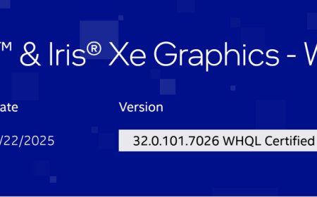 英特尔发布最新 7026 版本 WHQL 显卡驱动，修复两项游戏表现异常