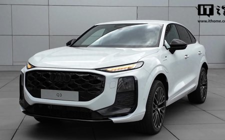 新一代奥迪 Q3 Sportback 轿跑 SUV 实车曝光，提供插混动力