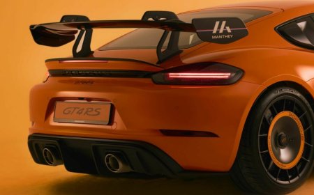 全球仅 1 辆：保时捷展示“郁金香”特别版 718 Cayman GT4 RS 超跑