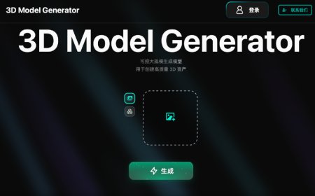 字节豆包研发 3D 模型 AI 生成工具“3D Model Generator”