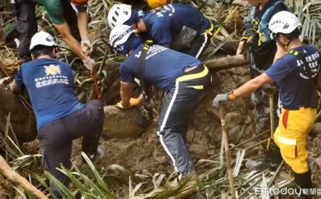 快訊／南橫五口墜谷2死3失聯！僅尋獲爸爸、長女　檢開出死亡證明