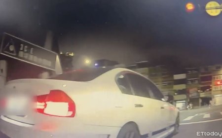 牌照燈超亮遭關切！駕駛拒檢狂逃一路違規22次　驚人罰單金額曝