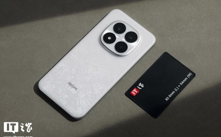 【IT之家开箱】REDMI Note 15 Pro + 手机图赏：对称设计，兼顾耐用与颜值